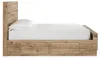 Ashley Furniture B1050B25 Ashley Furniture B1050B25 Hyanna - Full Panel Bed With 1 Side Storage - Tan