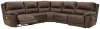 Ashley Furniture U71604S8 Ashley Furniture U71604S8 Dunleith - 5-Piece Power Reclining Sectional - Chocolate
