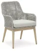 Ashley Furniture P798-601A Seton Creek - Arm Chair With Cushion (Set of 2) - Gray
