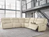 Ashley Furniture U13001S9 Ashley Furniture U13001S9 Double Deal - 7-Piece Power Reclining Sectional With 2 Consoles - Almond