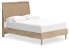 Ashley Furniture B1199/231/36/87/184/B100-12 Ashley Furniture B1199/231/36/87/184/B100-12 Cielden - 5 Pc. - Dresser, Mirror, Full Panel Bed - Two-Tone