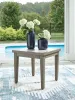 Ashley Furniture P701-702 Rainier Ranch - Square End Table - Brown / Beige