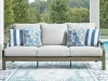Ashley Furniture P701-838 Rainier Ranch - Sofa With Cushion - Brown / Beige