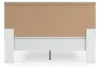 Ashley Furniture B139B47 Bostwick Shoals - King Panel Bed With Framed Footboard - White