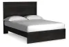 Ashley Furniture B2589B2 Ashley Furniture B2589B2 Belachime - Queen Panel Bed - Black