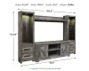 Ashley Furniture W440W2 Ashley Furniture W440W2 Wynnlow - 4 Pc. - Entertainment Center - 63
