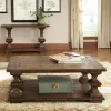 Liberty Furniture 231-OT-3PCS Sedona - 3 Piece Table Set (1 Cocktail 2 End Tables) - Kona Brown