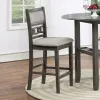 New Classic D1701-22-GRY Gia - Counter Chairs (Set of 2) - Gray