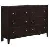 CoasterEveryday 202091F-S4 Carlton - 4 Piece Full Bedroom Set - Cappuccino