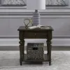 Liberty Furniture 512-OT1020 Arden Road - Drawer End Table - Satin Cherry