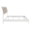 Coaster Fine Furniture 223471KE Bexhill - Upholstered Eastern King Panel Bed - White