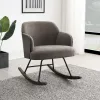 Coaster Fine Furniture 602626 Paige - Boucle Upholstered Mid Back Rocking Chair - Taupe