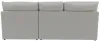 Jackson Furniture Industries 2340/46/76-28 Stockbridge - 2 Piece Sofa Chaise With Comfort Coil Seating And 6 Accent Pillows Included (Right Side Facing Chaise) - Slate