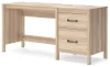 Ashley Furniture H3929-134 Battelle - Home Office Desk - Tan