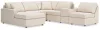 Ashley Furniture 92103S21 Ashley Furniture 92103S21 Modmax - 6-Piece Sectional With Laf Corner Chaise And Storage Console - Oyster