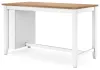 Ashley Furniture D398-13 Ashley Furniture D398-13 Gesthaven - Rectangular Dining Room Counter Table - Natural / White