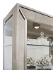Pulaski Furniture 21384 PFC Curios - Antique Style 5 Shelf Mirrored Curio Cabinet - Aged Silver