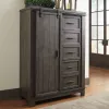 Liberty Furniture 759-BR42 Thornwood Hills - Sliding Door Chest - Rock Beaten Brown