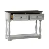 Liberty Furniture 244-AT2003 Magnolia Manor - Hall Console Bottom With Shelf For Display & Storage - Antique White
