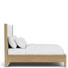 Riverside Furniture 91080-91081-91072 Riverside Furniture 91080-91081-91072 Davie - King Upholstered Bed - Light Brown