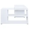 CoasterEveryday 800516 Yvette - 3-Drawer L-Shape Computer Desk - White
