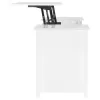 CoasterEssence 801573 Dylan - 4-Drawer Lift Top Office Desk - White High Gloss