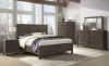 Intercon TR-BR-3665K-DWS-C Transitions - King Standard Bed - Driftwood / Sable