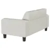 Coaster Fine Furniture 509648 Deerhurst - Upholstered Track Arm Tufted Loveseat - Greige