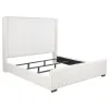 Coaster Fine Furniture 306051KW Natasha - Upholstered California King Bed - Cream