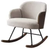 Coaster Fine Furniture 602625 Paige - Boucle Upholstered Mid Back Rocking Chair - Beige
