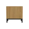 Intercon NP-TA-1424-NTO-C Newport - Chairside Table - Natural Oak