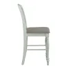 Liberty Furniture 334-B150224 Cumberland Creek - Slat Back Counter Chair - White