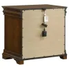 Coaster Fine Furniture 205301KE-S5 Garland - 5 Piece Eastern King Bedroom Set - Brown Cherry