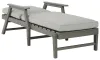 Ashley Furniture P802-815 Visola - Chaise Lounge with Cushion - Gray