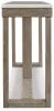 Ashley Furniture T789-4 Loyaska - Sofa Table - Brown / Ivory