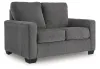 Ashley Furniture 5360237 Ashley Furniture 5360237 Rannis - Twin Sofa Sleeper - Pewter