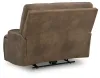 Ashley Furniture PC9180282 Beckley Place - Power Recliner With Adjustable Headrest - Earth