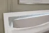 Ashley Furniture PCB1119B4 Maeling - King Upholstered Panel Bed - White