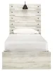 Ashley Furniture B192B21 Ashley Furniture B192B21 Cambeck - Twin Panel Bed With 4 Storage Drawers - Whitewash