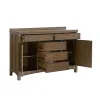 Samuel Lawrence Furniture S917-146 Seneca - 5-Drawer, 2-Door Server - Brown