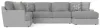 Jackson Furniture Industries 3480/62/30/76-18 Jackson Furniture Industries 3480/62/30/76-18 Titan - 3 Piece Sectional With Comfort Coil Seating And 9 Included Accent Pillows (Right Side Facing Chaise) - Moonstruck