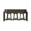 Liberty Furniture 145-OT-4PCS City View - 4 Piece Table Set (Console Bar Table & 3 Console Stools) - Coffee Bean