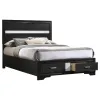 CoasterEveryday 206361F Miranda - Wood Full Storage Panel Bed - Black