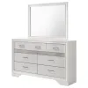 CoasterEveryday 205113M Miranda - 7-Drawer Dresser With Mirror - White