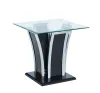 Furniture of America CM4372BK-E-PK Staten - End Table - Glossy Black