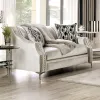 Furniture of America SM2686-LV Elicia - Loveseat - Silver
