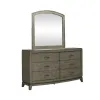 Liberty Furniture 805-BR-DM Liberty Furniture 805-BR-DM Avalon - Dresser & Mirror - Burnished Beige
