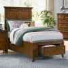 Intercon SM-BR-4325TS-TUS-C Intercon SM-BR-4325TS-TUS-C San Mateo Youth - Twin Storage Bed - Tuscan