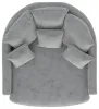 Jackson Furniture Industries 71009-1400/28 Jackson Furniture Industries 71009-1400/28 Matty - Round Accent Cuddle Chaise - Pewter