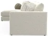 Jackson Furniture Industries 2235/75/31/37/4-16 Jackson Furniture Industries 2235/75/31/37/4-16 Ritzy - 4 Piece Modular Sectional (LSF Chaise) - Bone